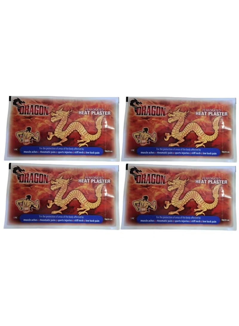 دراجون لاصقات الالام التنين (4 قطعة ) - Image 1